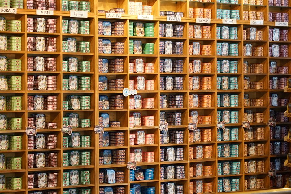 Tinned Mackerel Labels Exposed